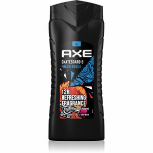 Axe Skateboard & Fresh Roses osviežujúci sprchový gél pre mužov 400 ml