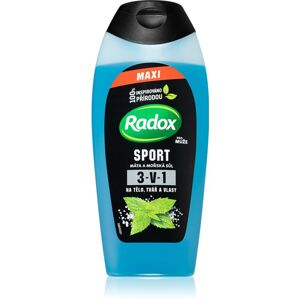 Radox Sport Mint & Sea Salt energizujúci sprchový gél pre mužov 400 ml