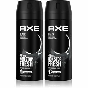 Axe Black Frozen Pear & Cedarwood deodorant a telový sprej (výhodné balenie)