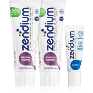 Zendium Sensitive výhodné balenie na zuby 3 ks