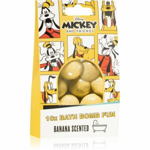 Disney Mickey&Friends šumivé gule do kúpeľa pre deti banana 10x10 g