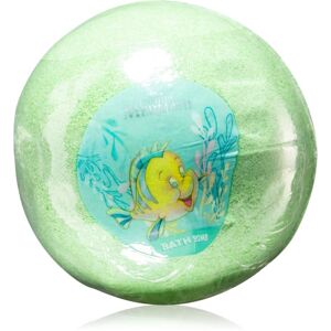 Disney The Little Mermaid Bath Bomb bomba do kúpeľa pre deti Flounder 100 g