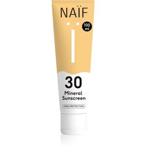 Naif Sun Mineral Sunscreen SPF 30 ochranný krém na opaľovanie SPF 30 100 ml