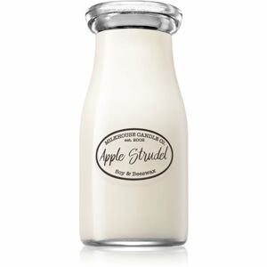 Milkhouse Candle Co. Creamery Apple Strudel vonná sviečka Milkbottle 227 g