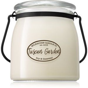 Milkhouse Candle Co. Creamery Tuscan Garden vonná sviečka Butter Jar 454 g
