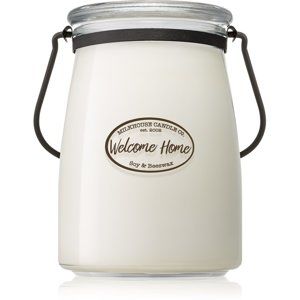 Milkhouse Candle Co. Creamery Welcome Home vonná sviečka 624 g Butter Jar