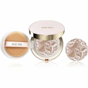 AGE20's Signature Essence Cover Pack Moisture kompaktný krémový make-up + náhradná náplň 21 Light Beige 28 g