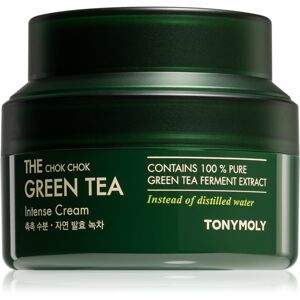 TONYMOLY The Chok Chok Green Tea bohatý hydratačný krém pre citlivú a suchú pleť 60 ml