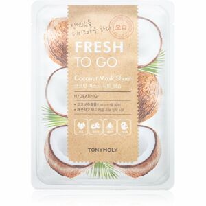 TONYMOLY Fresh To Go Coconut hydratačná plátienková maska 22 g
