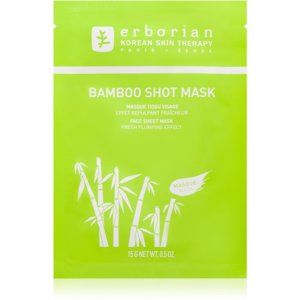 Erborian Bamboo vyživujúca plátienková maska s hydratačným účinkom 15 g