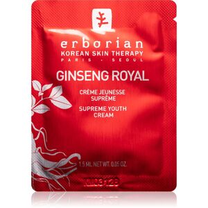 Erborian Ginseng Royal vyhladzujúci pleťový krém pre korekciu známok starnutia 1.5 ml