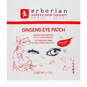Erborian Ginseng Shot Mask revitalizačná plátenná maska na očné okolie 12x5 g