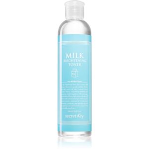 Secret Key Fresh Nature Milk rozjasňujúca výživná pleťová voda s peelingovým efektom 248 ml