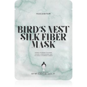 KOCOSTAR Bird's Nest Silk Fiber Mask plátenná maska pre intenzívnu hydratáciu pleti 25 ml