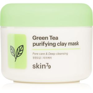 Skin79 Green Tea hĺbkovo čistiaca peelingová maska s ílom 100 ml