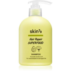 Skin79 Hair Repair Superfood Avocado & Broccoli posilňujúci šampón pre poškodené vlasy 230 ml