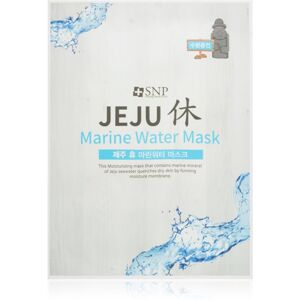 SNP Jeju Marine Water hydratačná plátienková maska s vyhladzujúcim efektom 22 ml