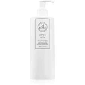 BRITISH M Ethic Water Type Shampoo intenzívne vyživujúci šampón pre posilnenie a lesk vlasov 400 ml
