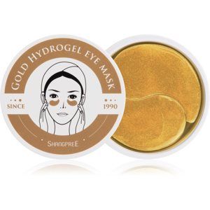 Shangpree Gold Hydrogel hydrogélová maska na očné okolie s regeneračným účinkom 60 ks