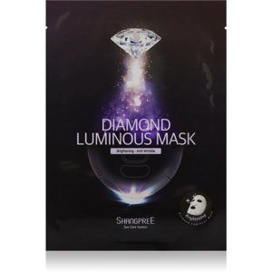 Shangpree Diamond rozjasňujúca plátienková maska proti vráskam 25 ml