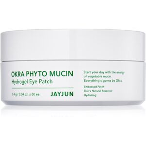 Jayjun Okra Phyto Mucin hydrogélová maska na očné okolie 60 ks