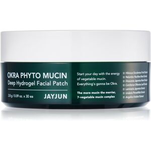 Jayjun Okra Phyto Mucin hydratačné gélové vankúšiky s upokojujúcim účinkom 30 ks