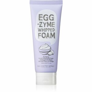 Too Cool For School Egg -Zyme Whipped Foam krémová čistiaca pena s hydratačným účinkom 150 g
