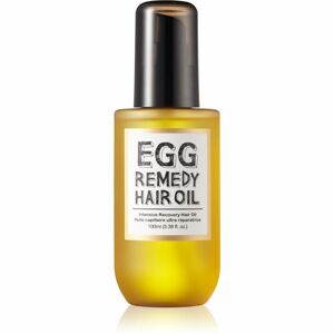 Too Cool For School Egg Remedy Hair Oil olej na vlasy pre výživu a lesk 100 ml