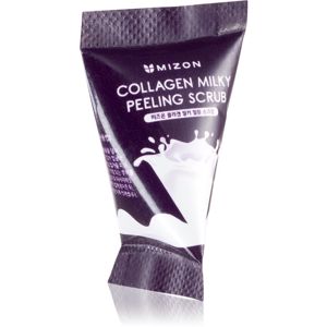 Mizon Collagen Milky Peeling Scrub pleťový peeling s kolagénom