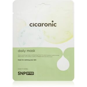 SNP Prep Cicaronic upokojujúca plátienková maska pre suchú a podráždenú pleť 20 ml