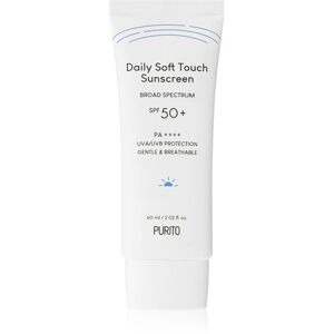 Purito Daily Soft Touch Sunscreen ľahký ochranný krém na tvár SPF 50+ 60 ml