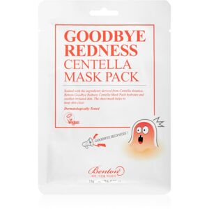 Benton Goodbye Redness Centella upokojujúca plátienková maska pre problematickú pleť, akné 10 ks