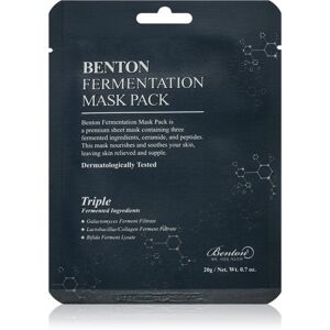 Benton Fermentation hydratačná plátienková maska s protivráskovým účinkom 10 ks