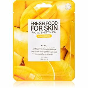 Farm Skin Fresh Food For Skin MANGO vyživujúca plátienková maska 25 ml