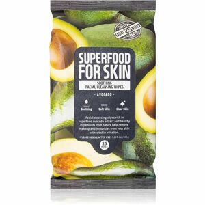 Farm Skin Super Food For Skin čistiace a odličovacie obrúsky 25 ks