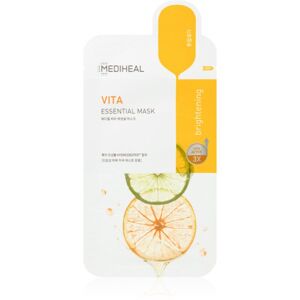 MEDIHEAL Essential Mask Vita rozjasňujúca plátienková maska s multivitamínovým komplexom 24 ml