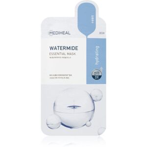 MEDIHEAL Essential Mask Watermide hydratačná plátienková maska pre rozjasnenie pleti 24 ml