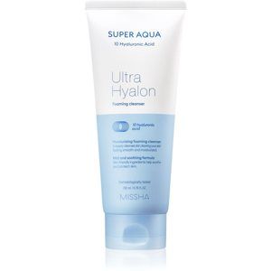 Missha Super Aqua 10 Hyaluronic Acid hydratačná čistiaca pena 200 ml