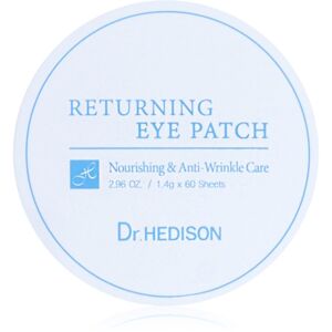 Dr. HEDISON Nourishing & Anti-Wrinkle Care hydrogélová maska na očné okolie proti tmavým kruhom 60 ks