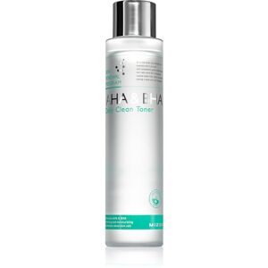 Mizon Skin Renewal Program AHA & BHA Daily Clean Toner jemné čistiace tonikum s peelingovým efektom 150 ml