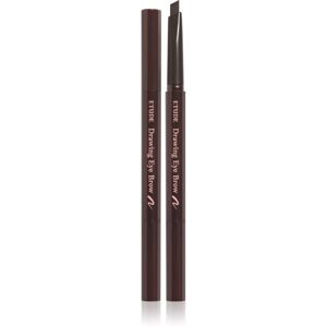 ETUDE Drawing Eye Brow ceruzka na obočie s kefkou odtieň #1 Dark Brown 0,25 g