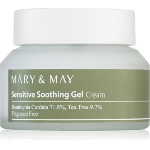 MARY & MAY Sensitive Soothing Gel Cream ľahký hydratačný gélový krém pre upokojenie a posilnenie citlivej pleti 70 g
