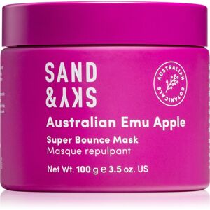 Sand & Sky Australian Emu Apple Super Bounce Mask hydratačná a rozjasňujúca maska na tvár 100 g