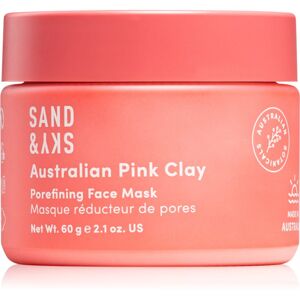 Sand & Sky Australian Pink Clay Porefining Face Mask detoxikačná maska na rozšírené póry 60 g