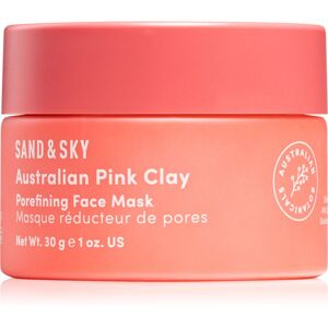 Sand & Sky Australian Pink Clay Porefining Face Mask detoxikačná maska na rozšírené póry 30 g