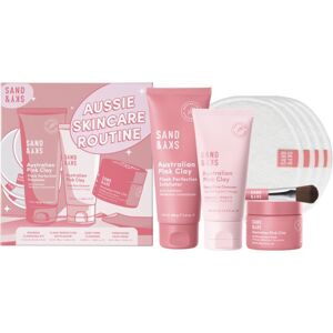 Sand & Sky Australian Pink Clay Aussie Skincare Routine sada pre starostlivosť o pleť
