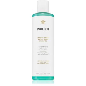 Philip B. Nordic Wood čistiaci šampón na telo a vlasy 350 ml