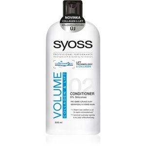 Syoss Volume Collagen & Lift kondicionér pre jemné vlasy bez objemu 500 ml