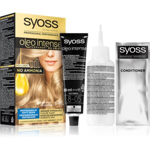 Syoss Oleo Intense permanentná farba na vlasy s olejom odtieň 8-05 Beige Blond 1 ks