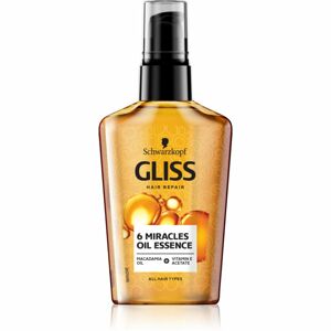 Schwarzkopf Gliss 6 Miracles Oil Essence intenzívna olejová starostlivosť 6 v 1 pre suché vlasy 75 ml